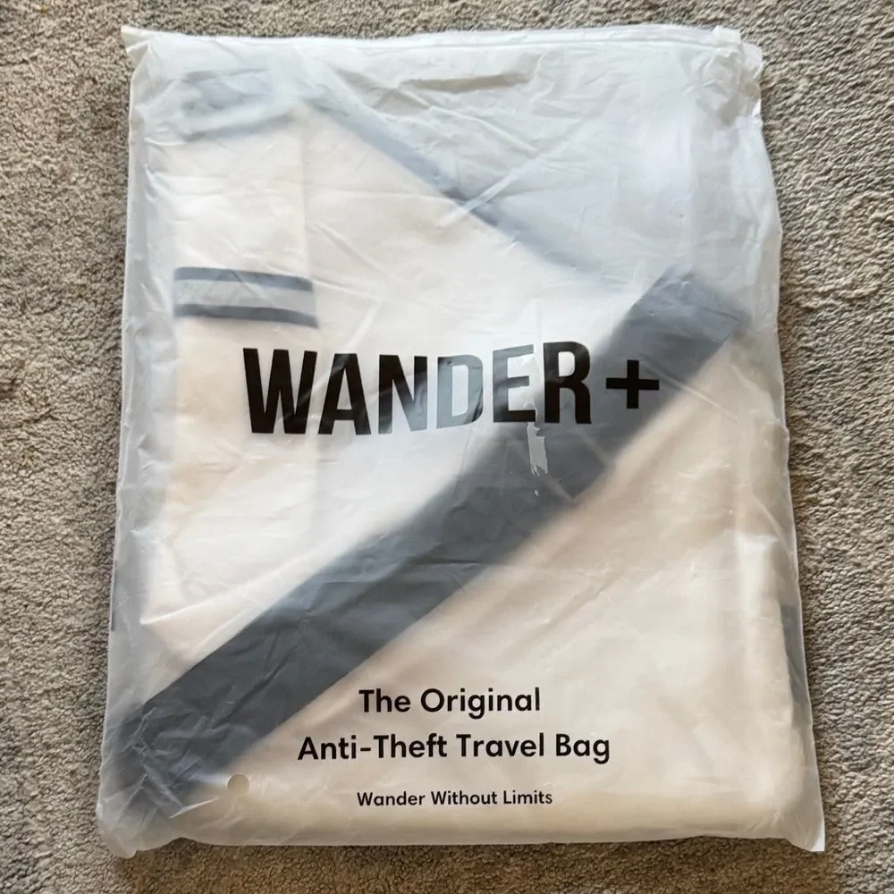 Wander antitheft White Women’s or Men's Sling Bag